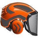 Forstschutzhelm Protos® Integral Forest orange-grau...